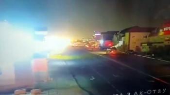 ویدئو/لحظه انفجار در رستورانی در قزاقستان
