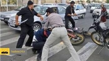 دستگیری زورگیران قمه به دست در البرز