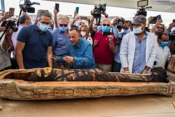 کشف ۵۹ تابوت ۲۵۰۰‌ساله در مصر + تصاویر