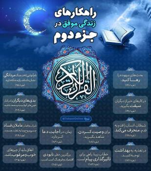 زندگی قرآنی | تفسیر زیبا از جز دوم کلام الله مجید + اینفوگرافیک