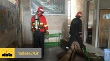 آتش‌سوزی در ساختمان شهرداری پلدختر