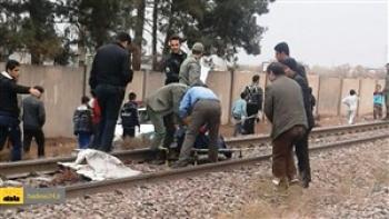 تصادف مرگبار مرد زنجانی با قطار مسافربری