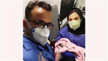 تولد نوزاد دختر ۷ ماهه در آمبولانس
