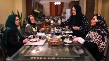 فیلم لحظه دعوای زشت بهاره رهنما و فلور نظری در شام ایرانی