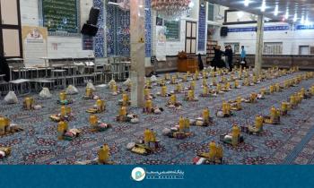 ۱۰۰۰ بسته معیشتی برای نیازمندان با اتحاد ۳۲ مسجد ری