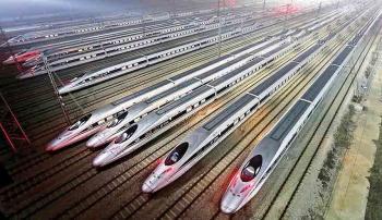 آغاز بکار جدیدترین قطار باری سریع السیر چین با سرعت ۳۵۰ کیلومتر