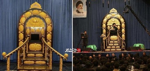 منبر ۴ میلیون دلاری از جنس طلا! + عکس منبر ۴ میلیون دلاری از جنس طلا! + عکس