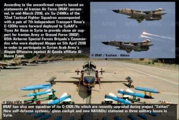 استقرار "جنگنده‌های ایرانی" در پایگاه نظامی "تیاس" سوریه؟!!!