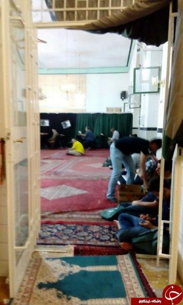 یک بمب آتش زا در مسجد کنی خنثی شد+تصاویر