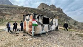 ترخیص حادثه دیدگان آتش‌سوزی کانکس معلمان در دزفول