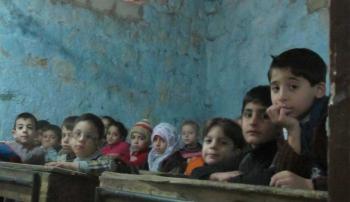 راز چشم‌های از حدقه درآمده و سرهای بریده در مدرسه‌ای در حلب + عکس