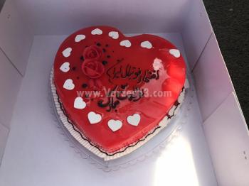 کیک تولد عابدزاده برای دایی/عکس