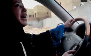 عاقبت زنی که در خیابان‌های عربستان رانندگی کرد