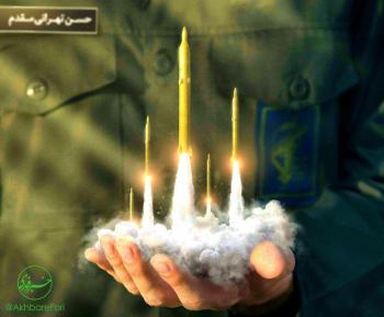 فرمانده نیروی هوافضای سپاه در کنار پدر موشکی ایران + عکس
