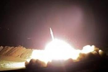 آتشی که موشک سپاه به‌ پاکرد/ داعشی‌ها در تانکر ٢٨ هزار لیتری بنزین سوختند
