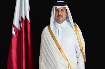 امیر قطر بالاخره سکوت خود را شکست