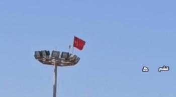 نصب پرچم چین در کیش و قشم صحت دارد؟ + عکس و فیلم