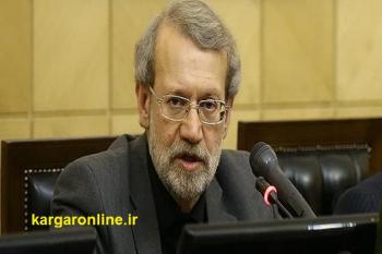 لاریجانی ایران را ترک کرد