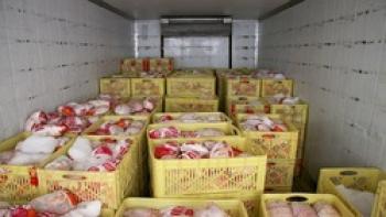 عرضه روزانه ۱۲۰۰ تن مرغ گرم در تهران
