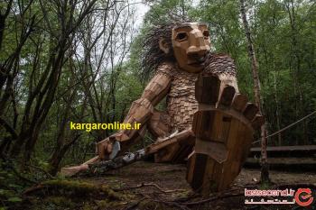 بالاخره تصویر غول‌های عظیم‌الجثه‌ در جنگل های دانمارک دیده و ثبت شد+عکس