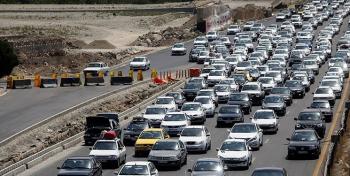 ترافیک سنگین در آزادراه قزوین-کرج و تردد روان در محورهای شمال/رشد آمار تردد جاده‌ای‌