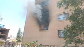 جزئیات آتش سوزی در ساختمان ۴ طبقه بیرجند