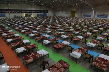 عکس/بیمارستان 2000 تختخوابی ارتش در 48 ساعت برپا شد