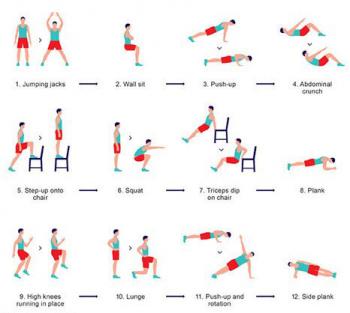 تمرینات ساده ورزشی در خانه برای بالا بردن ایمنی بدن+تصاویر