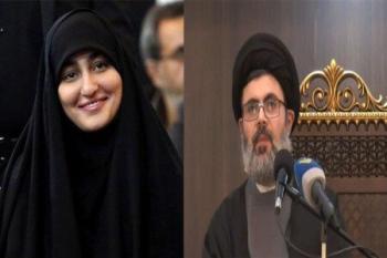 پدر همسر  زینب سلیمانی دختر سردار سلیمانی کدام مقام بلندپایه حزب الله است؟