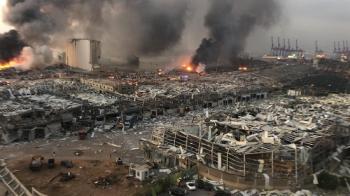 عکس ناراحت کننده از انفجار بیروت /آخرالزمان در بیروت دیده شد