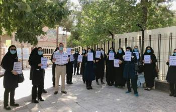اعتراض هماهنگ پرستاران شرکتی در بیش از ۷ شهر