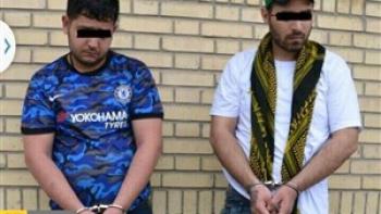 دستگیری سارقان کابل‌های برق بازار